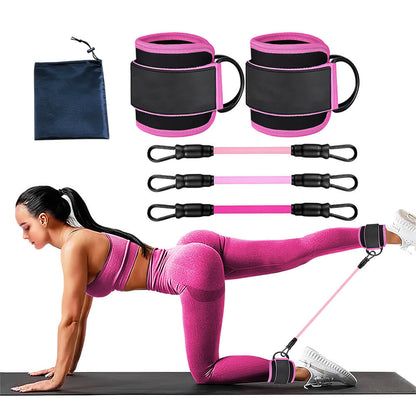 Ankle Resistance Bands with Cuffs Booty Workout Equipment